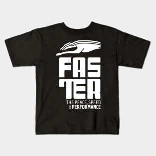 FASTER - FOR SIGHTHOUND LOVERS Kids T-Shirt